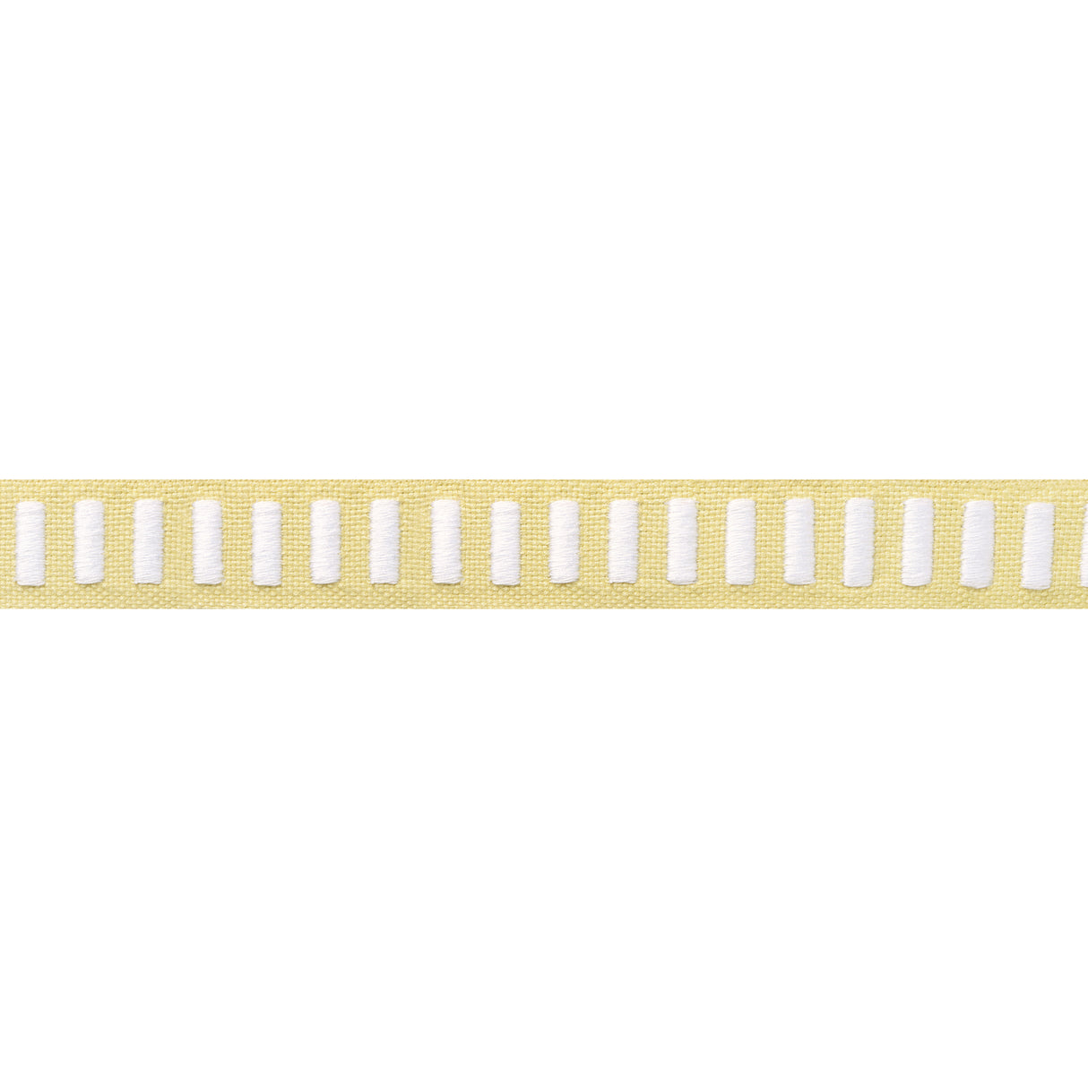 Thibaut E12125 DASH TAPE White on Sunshine