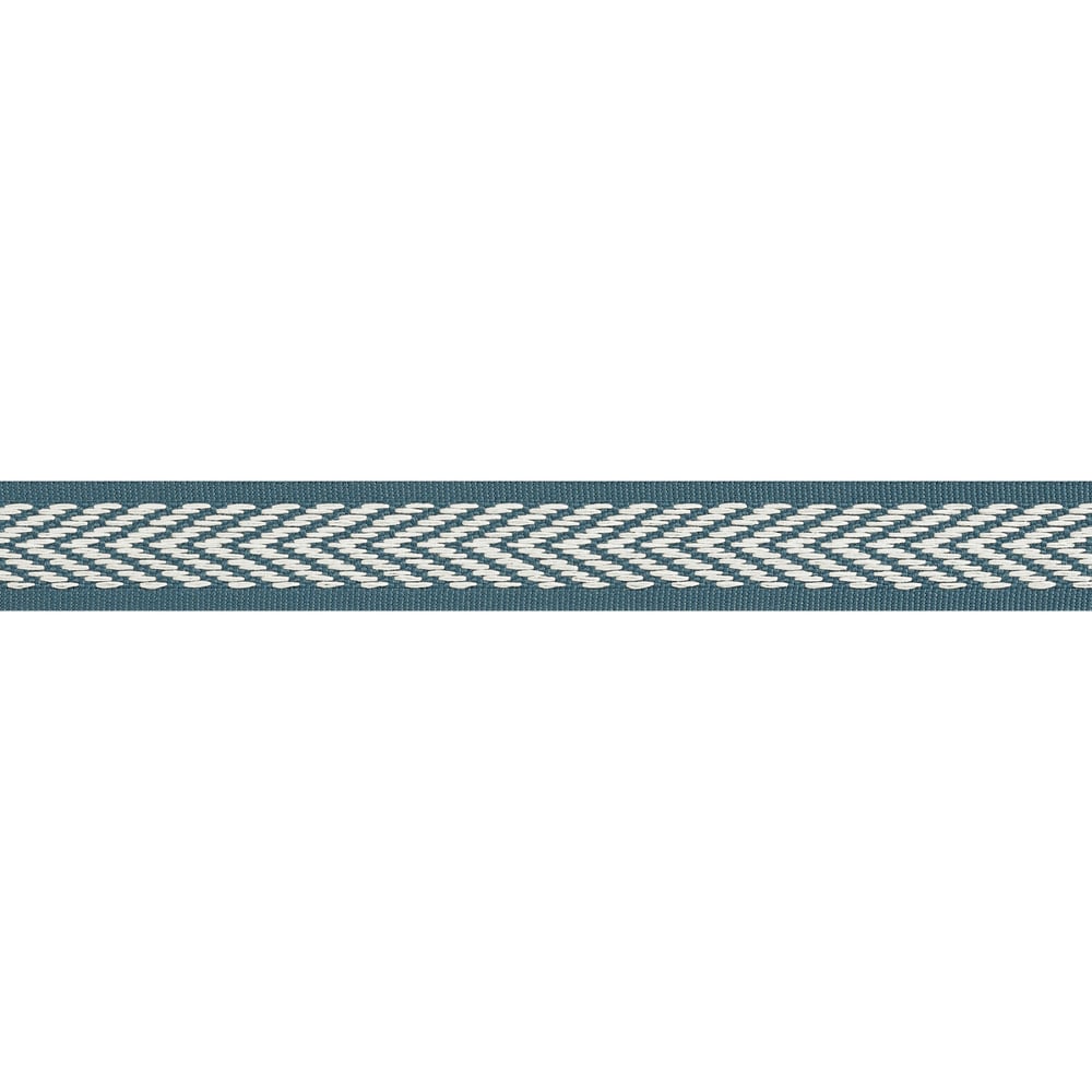 Thibaut WESTPORT TAPE E81843 in Teal Trim - TAPES & TRIMS VO