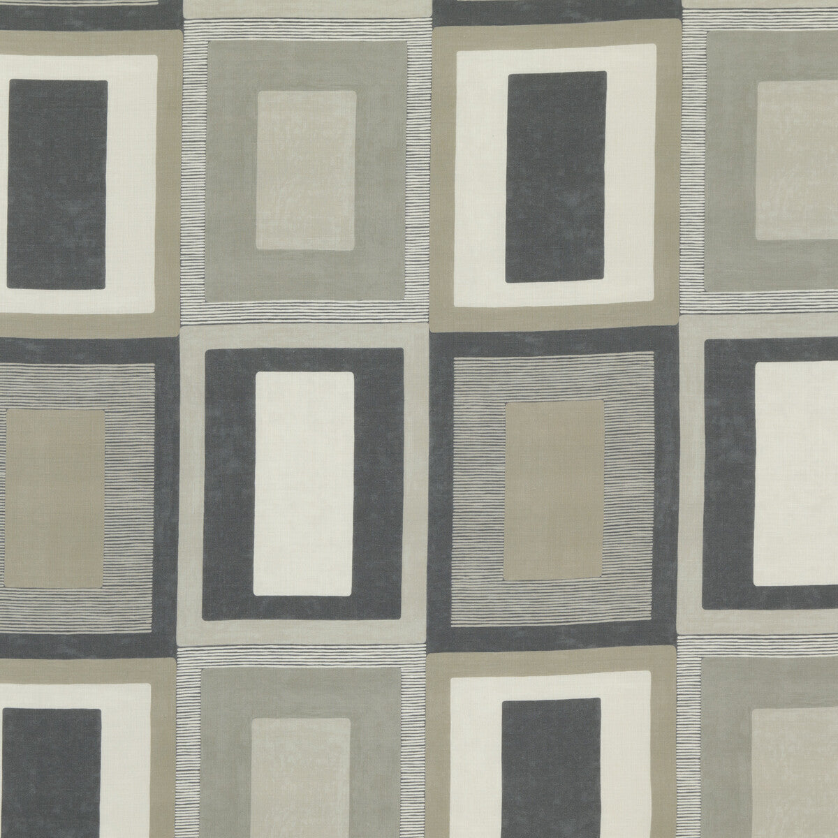 THREADS ED75026.2.0 MORO LINEN/CHARCOAL Fabric - Eade's Wallpaper