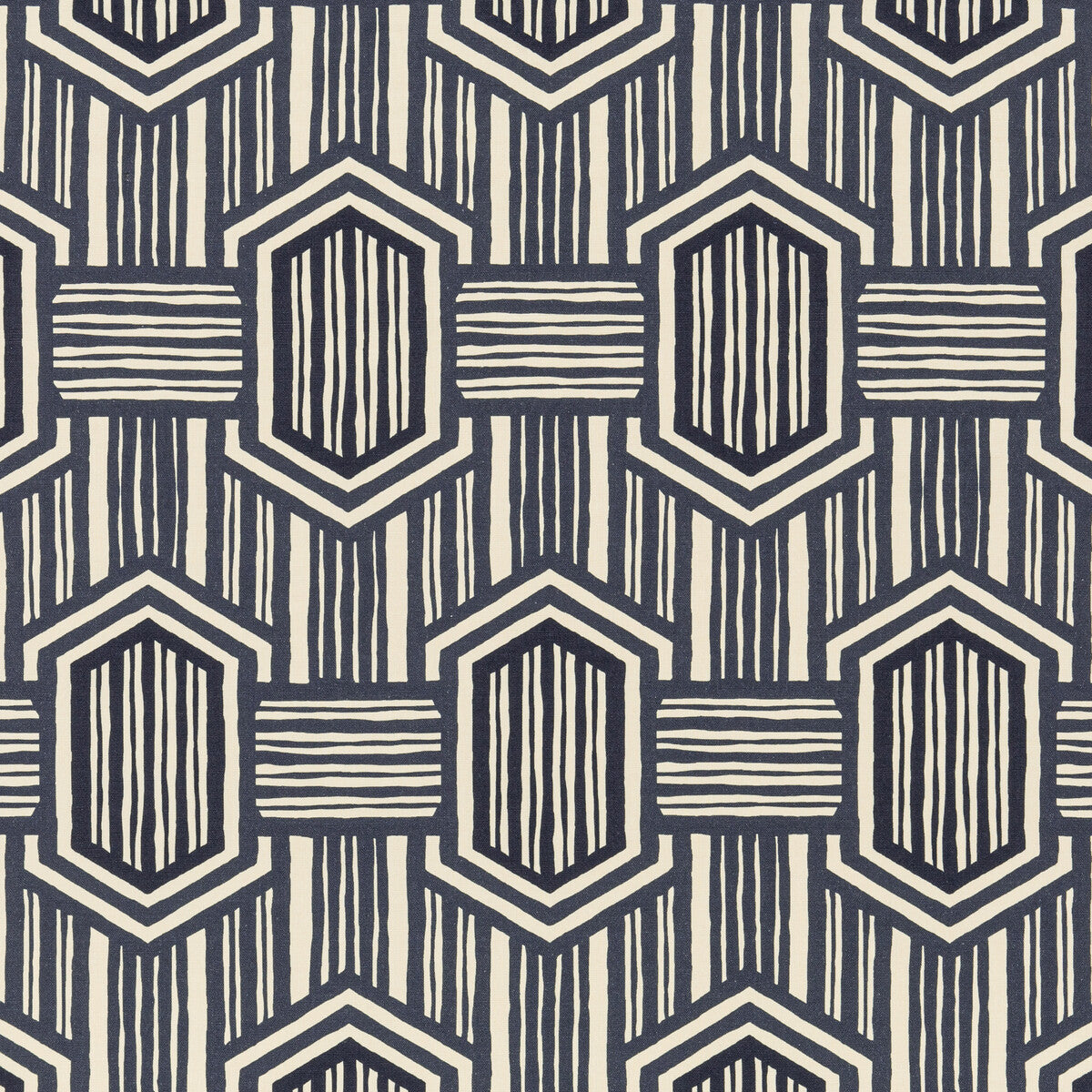 THREADS ED75037.1.0 NALA INDIGO Fabric - Eade's Wallpaper