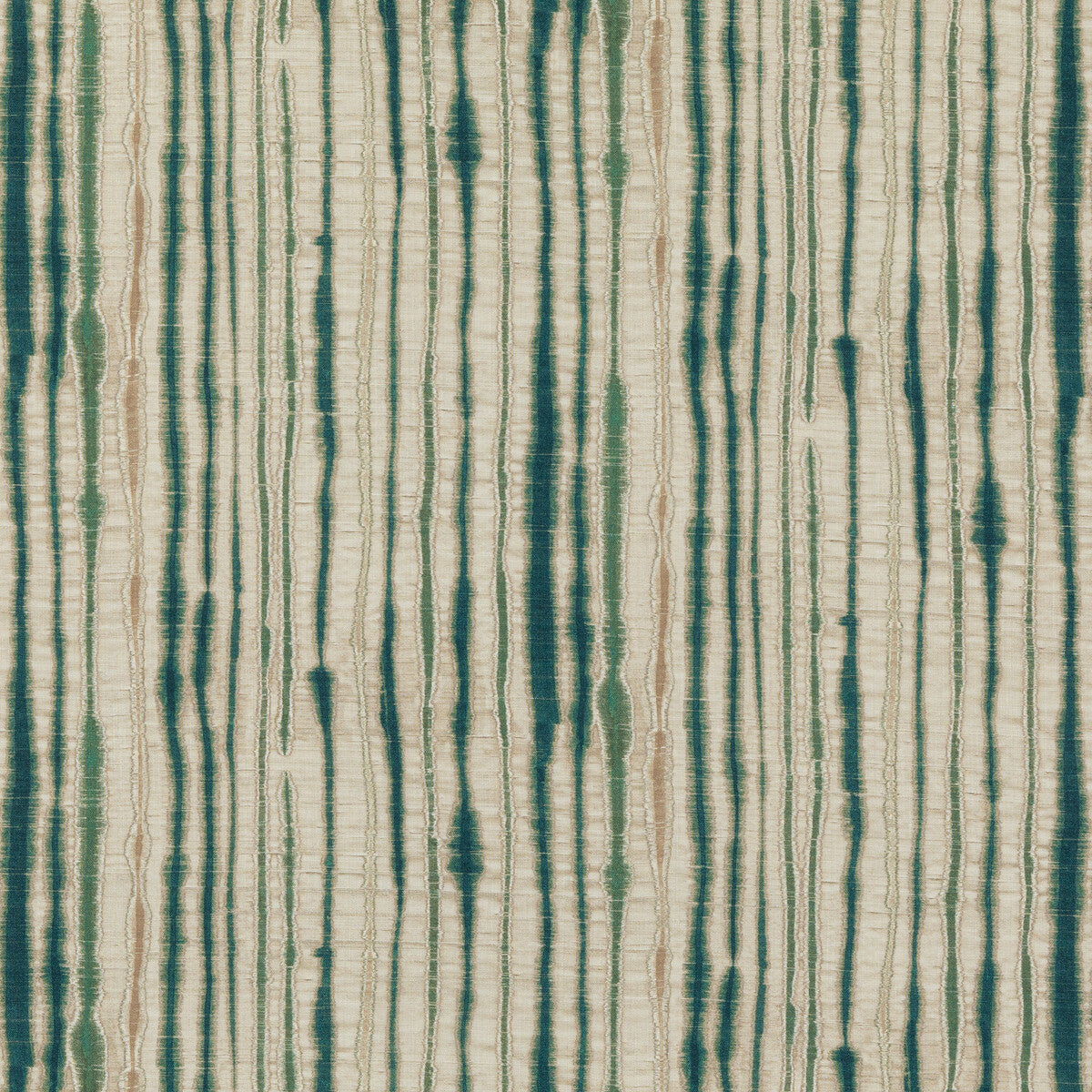 THREADS ED75038.4.0 LINEAR TEAL Fabric - Eade's Wallpaper