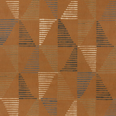 THREADS ED75040.2.0 KAYA SPICE Fabric - Eade's Wallpaper