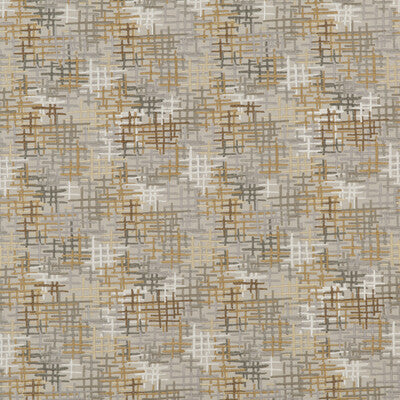 THREADS ED85270.1.0 LUMEN PLATINUM/BRONZE Fabric - Eade's Wallpaper