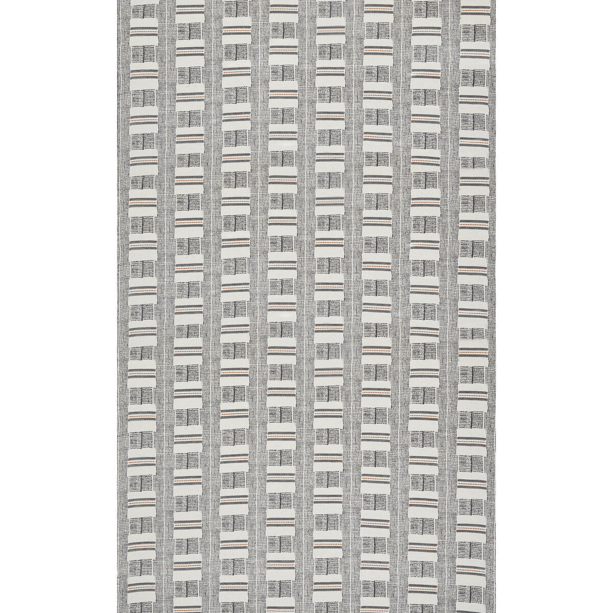 THREADS ED85344.104.0 NAXOS IVORY/CHARCOAL Fabric - Eade's Wallpaper