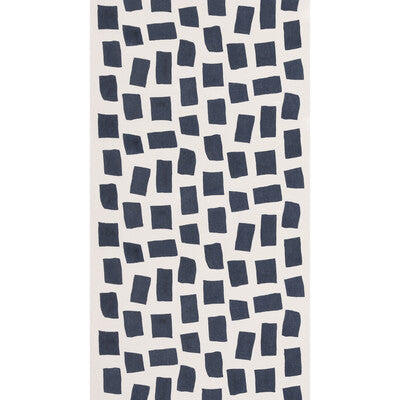 THREADS ED85360.680.0 ZANZIBAR INDIGO Fabric - Eade's Wallpaper