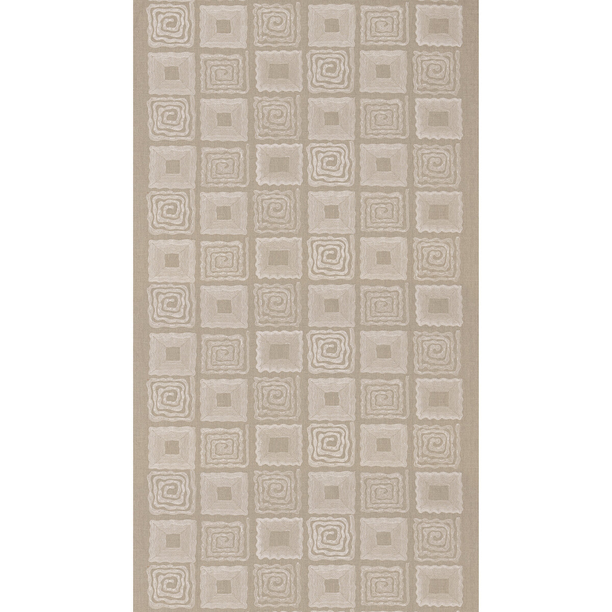 THREADS ED85364.225.0 LOMBOK PARCHMENT Fabric - Eade's Wallpaper