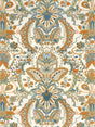 Scalamandre EG 00022390 ANTIQUE LALITA CREWEL Fabric - Eade's Wallpaper