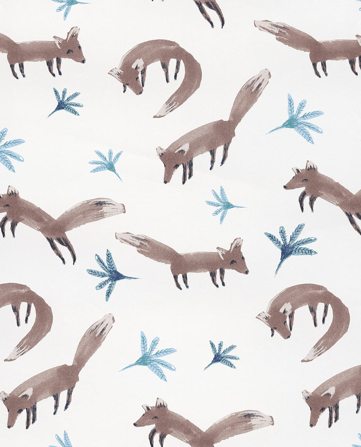 Eijffinger EJ354090 Hilma Brown Fox Wallpaper