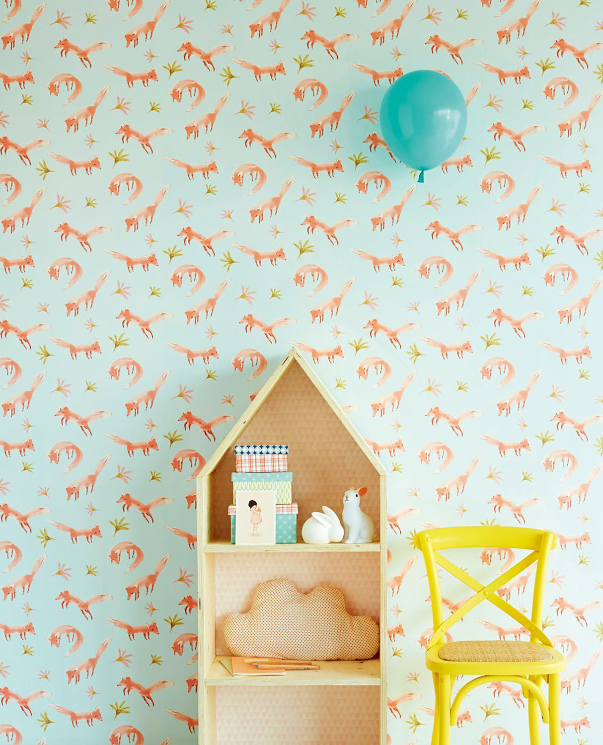 Eijffinger EJ354091 Hilma Coral Fox Wallpaper