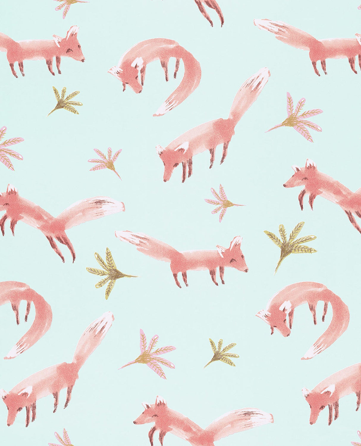 Eijffinger EJ354091 Hilma Coral Fox Wallpaper