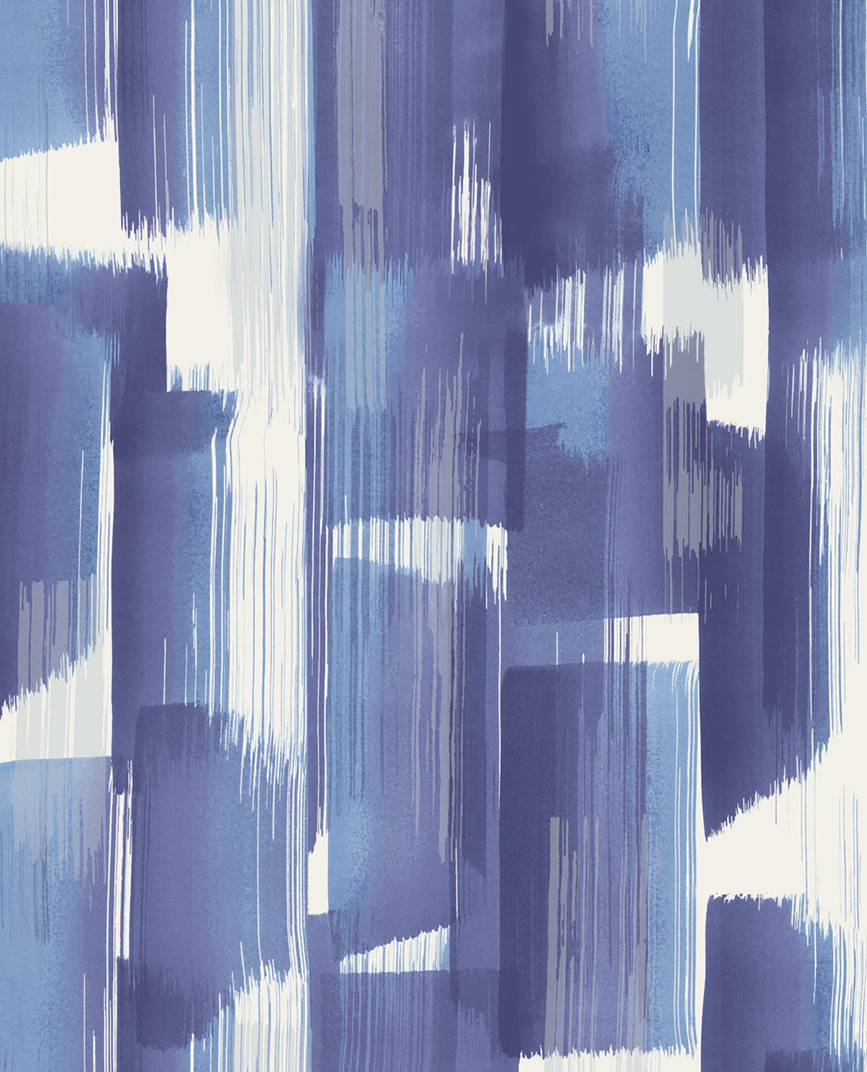 Eijffinger EJ377001 Vilgot Indigo Abstract Wallpaper