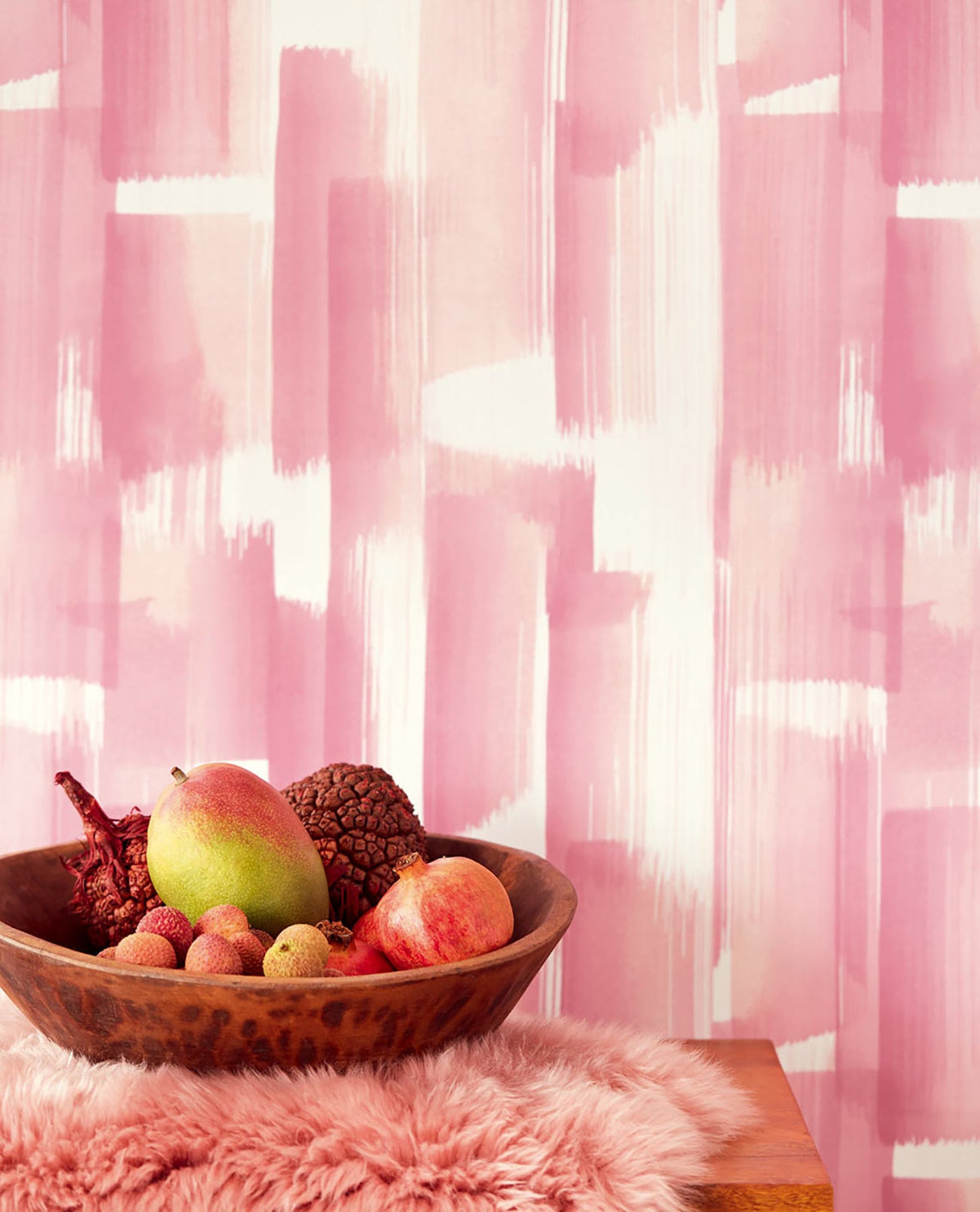 Eijffinger EJ377004 Vilgot Blush Abstract Wallpaper