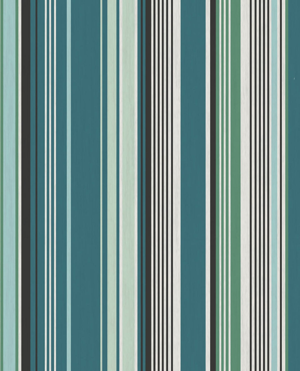 Eijffinger EJ377112 Svea Teal Stripe Wallpaper