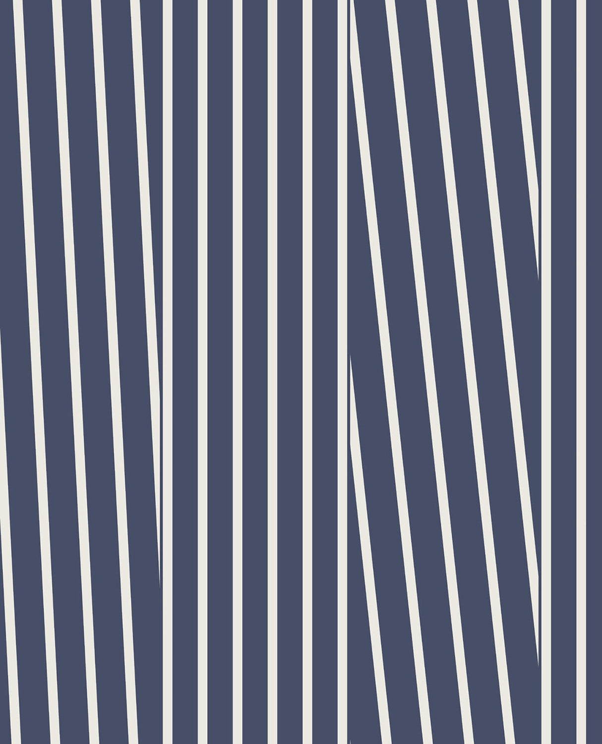 Eijffinger EJ377120 Maryam Navy Modern Stripe Wallpaper