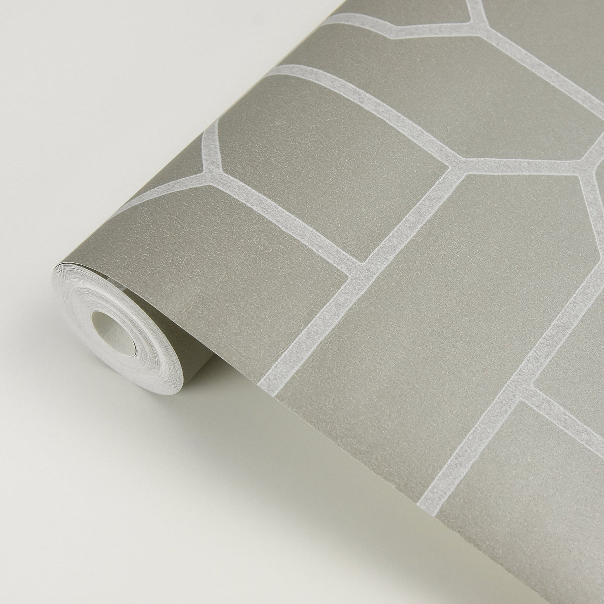 Eijffinger EJ382510 Johan Taupe Trellis Wallpaper