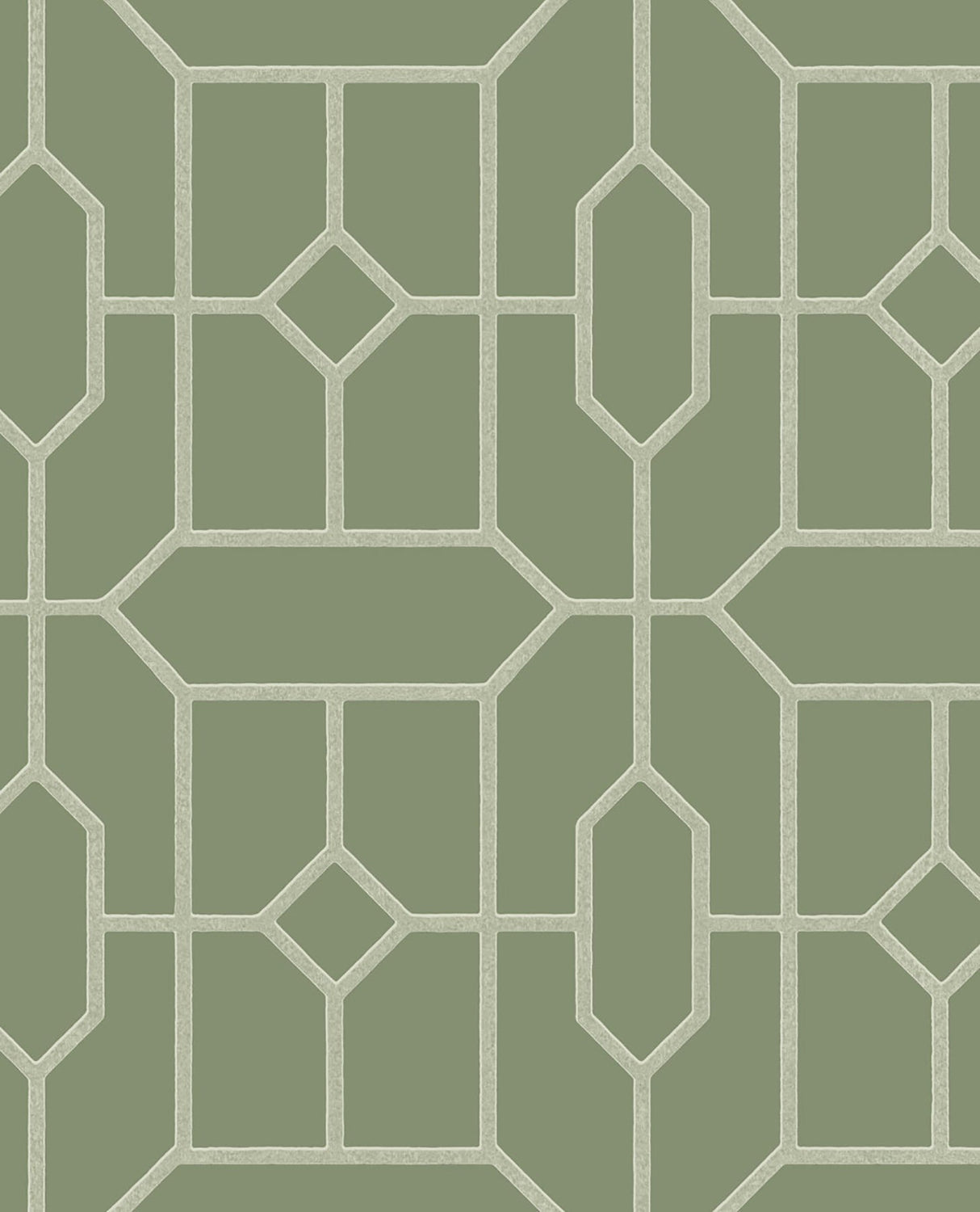 Eijffinger EJ382513 Johan Green Trellis Wallpaper