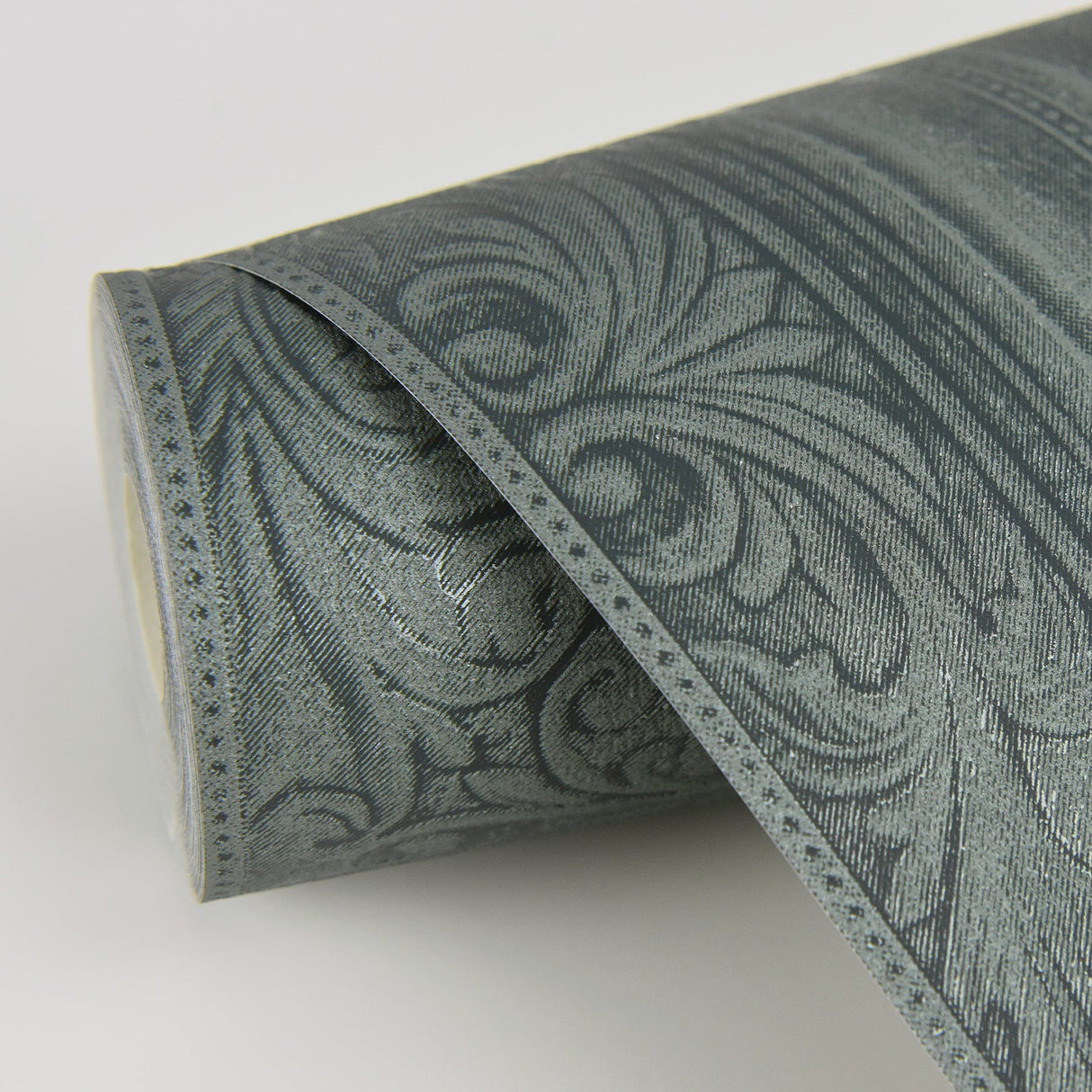 Eijffinger EJ382523 Olsson Dark Green Wood Panel Wallpaper