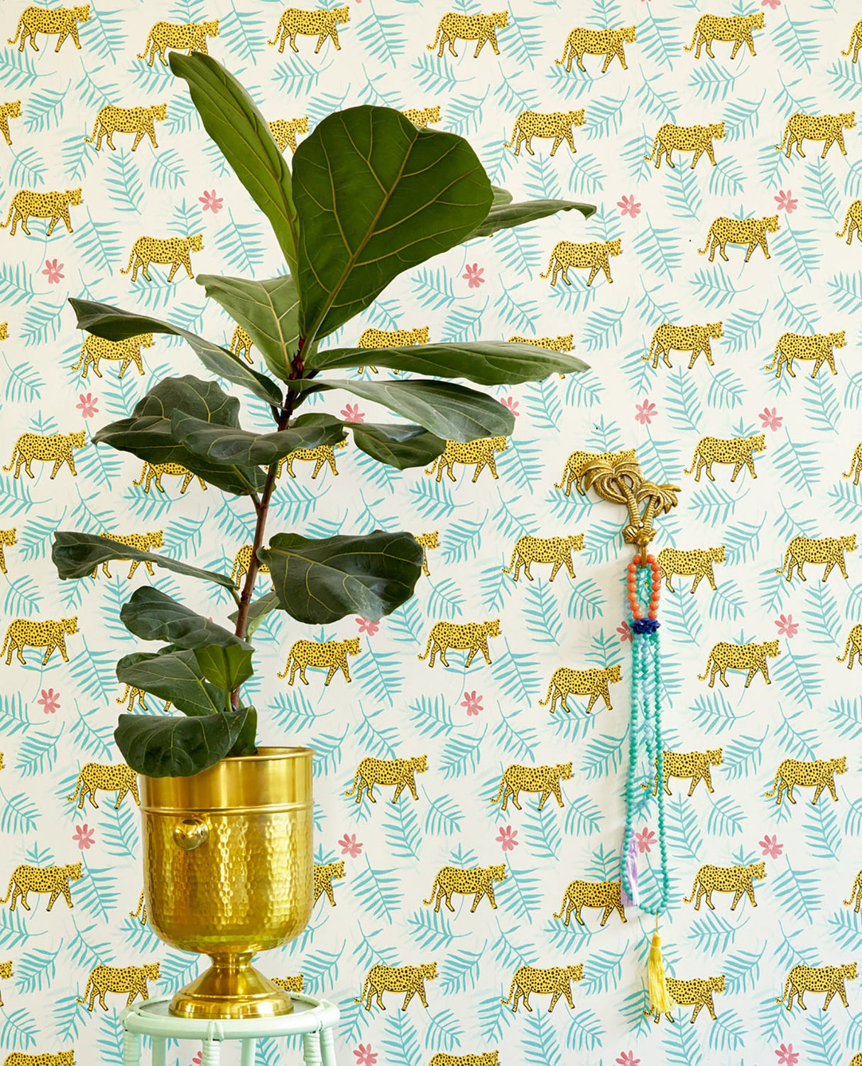 Eijffinger EJ383550 Exempel Multicolor Cheetah Wallpaper