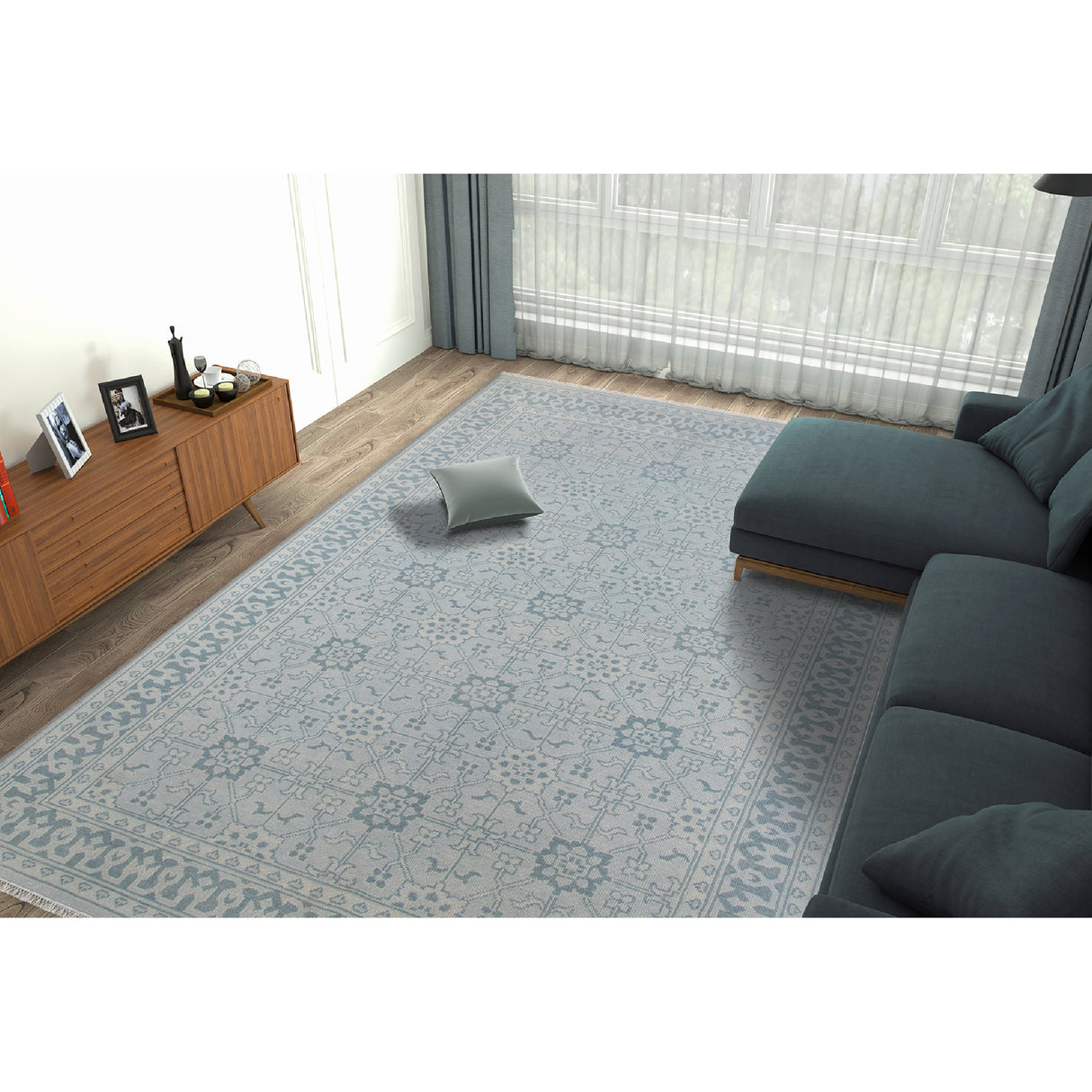 Amer Rugs EMP-9 Empress Classic Bordered Area Rug