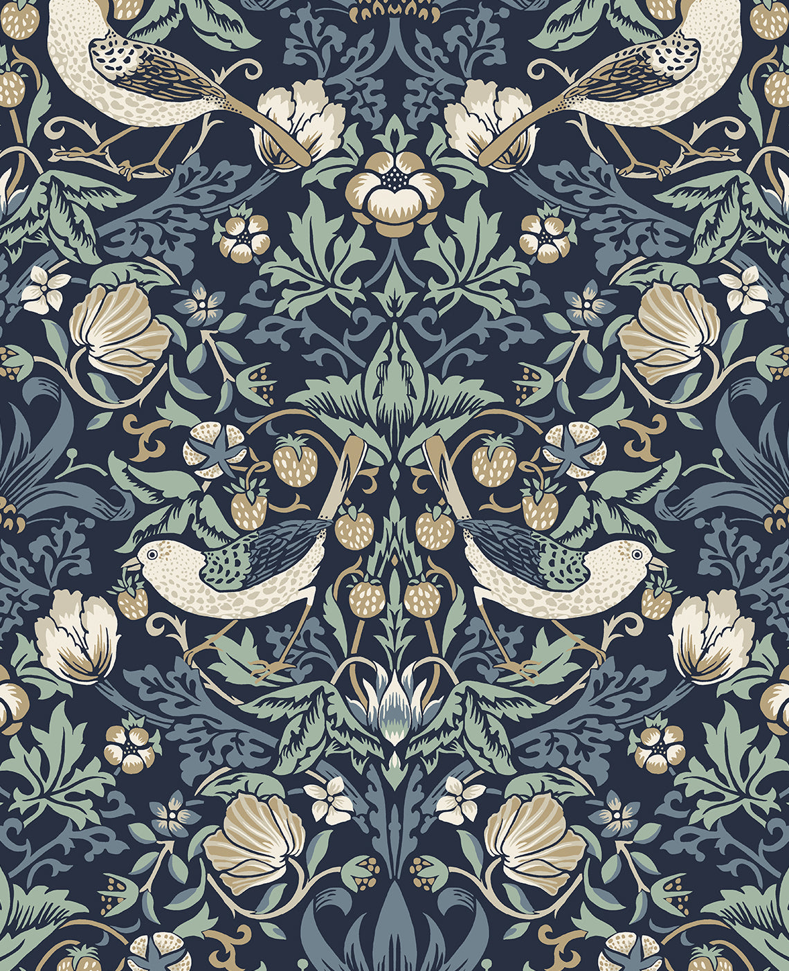 Etten Studios ET11212 Fragaria Garden Wallpaper