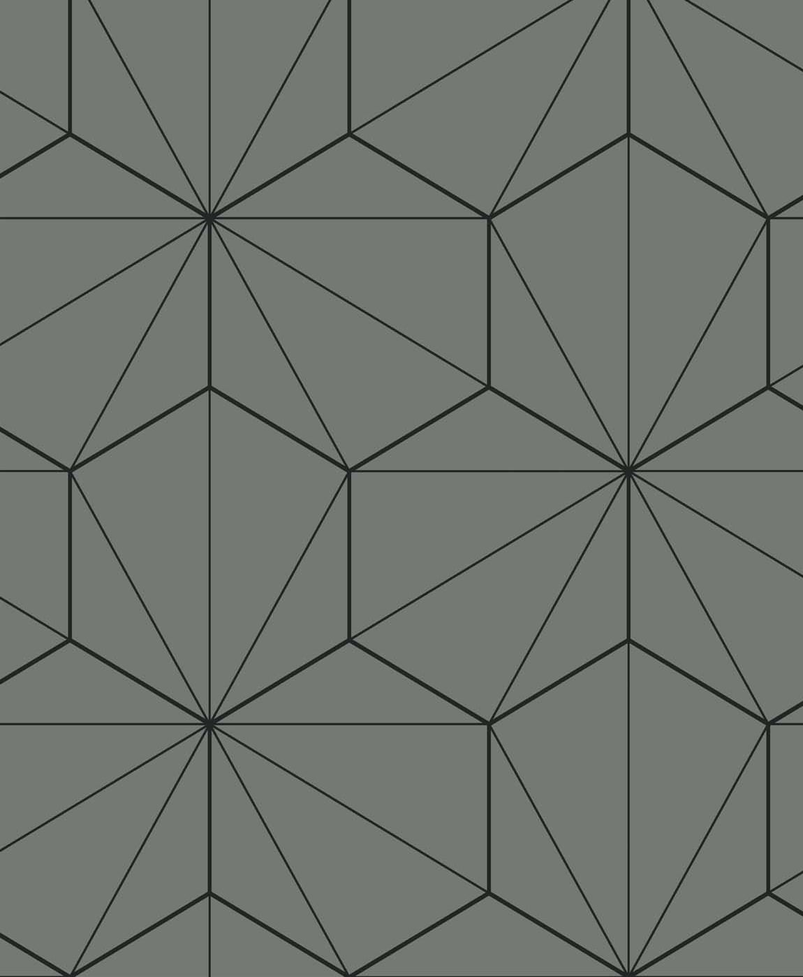 Etten Studios ET11305 Hedron Geometric Wallpaper