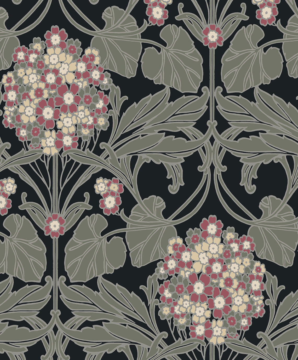 Etten Studios ET12110 Floral Hydrangea Wallpaper