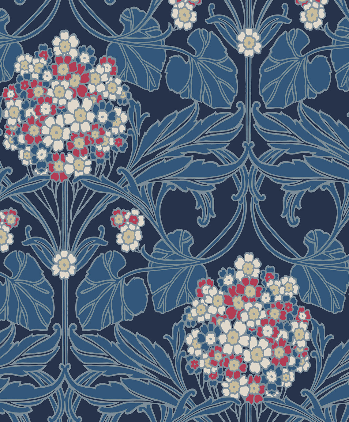 Etten Studios ET12112 Floral Hydrangea Wallpaper