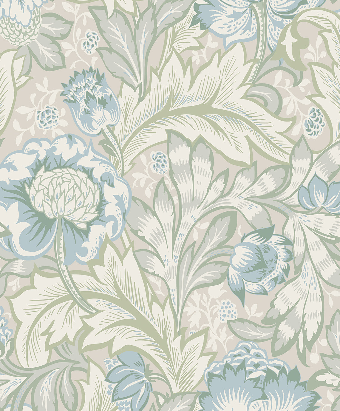 Etten Studios ET12304 Acanthus Garden Wallpaper