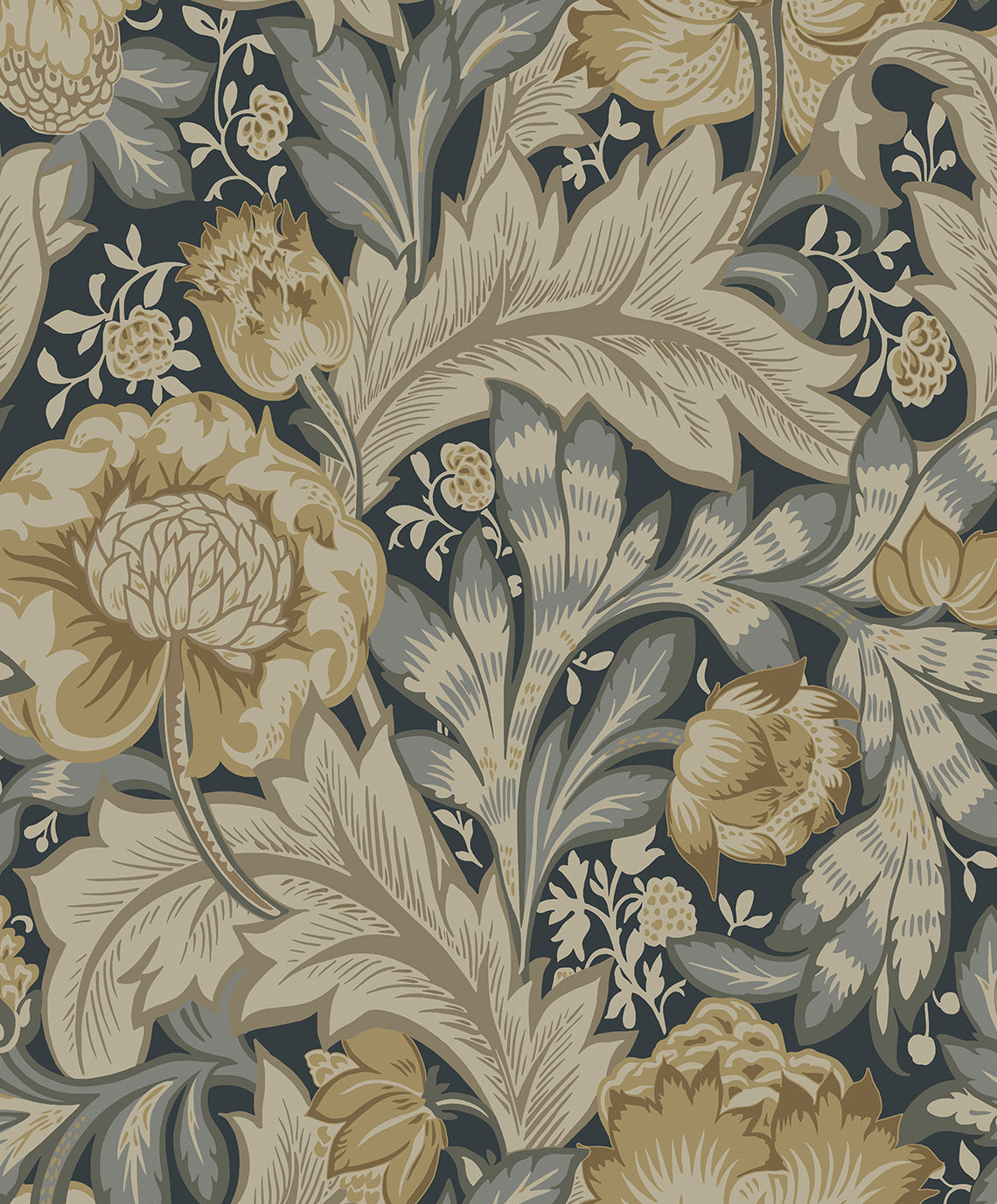 Etten Studios ET12308 Acanthus Garden Wallpaper