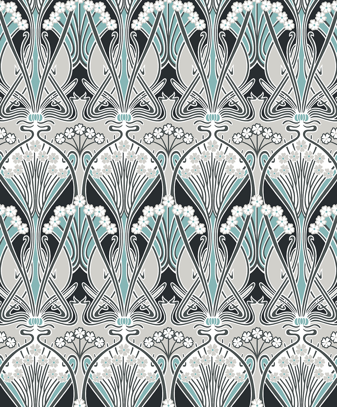 Etten Studios ET12404 Dragonfly Damask Wallpaper