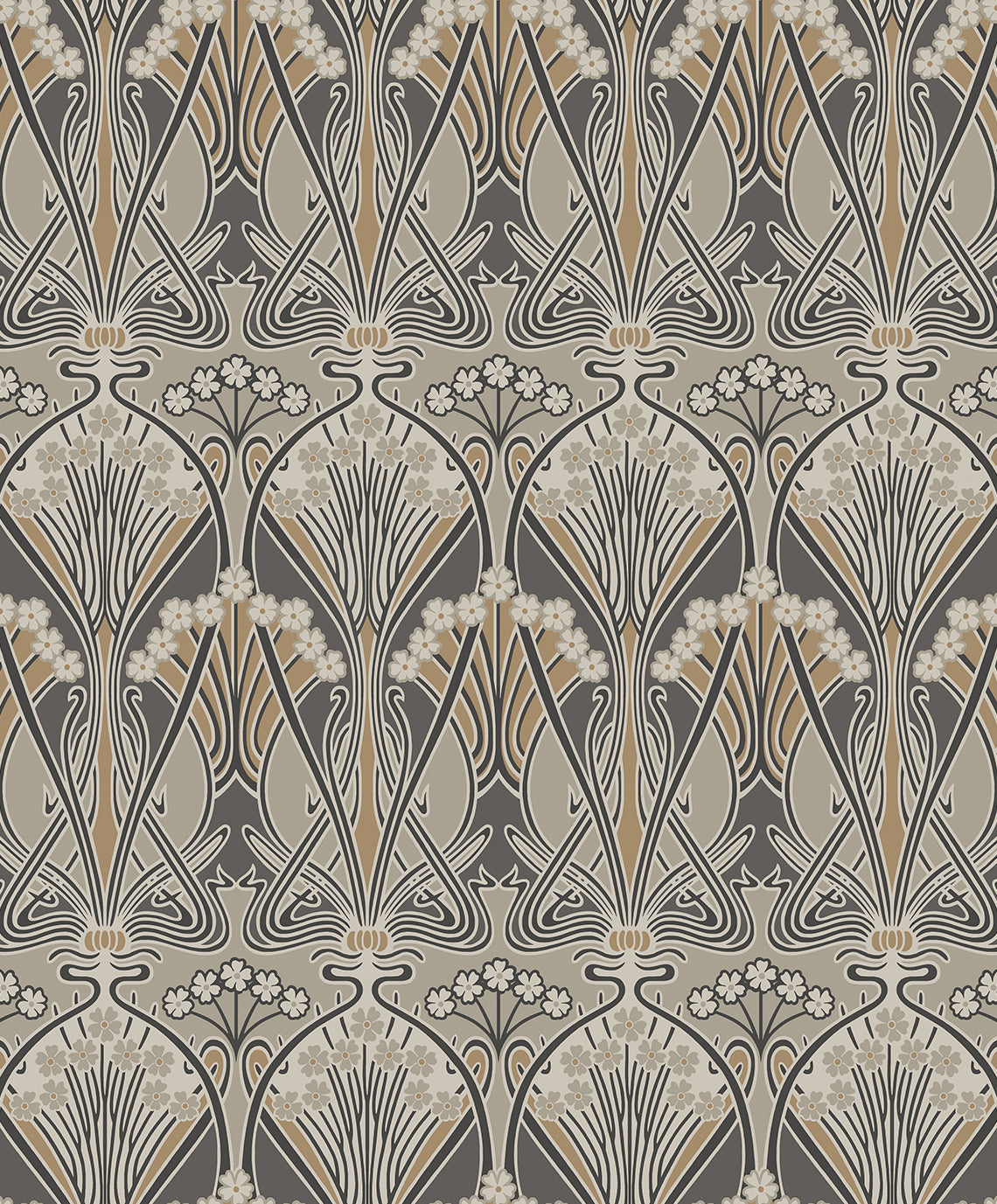 Etten Studios ET12406 Dragonfly Damask Wallpaper
