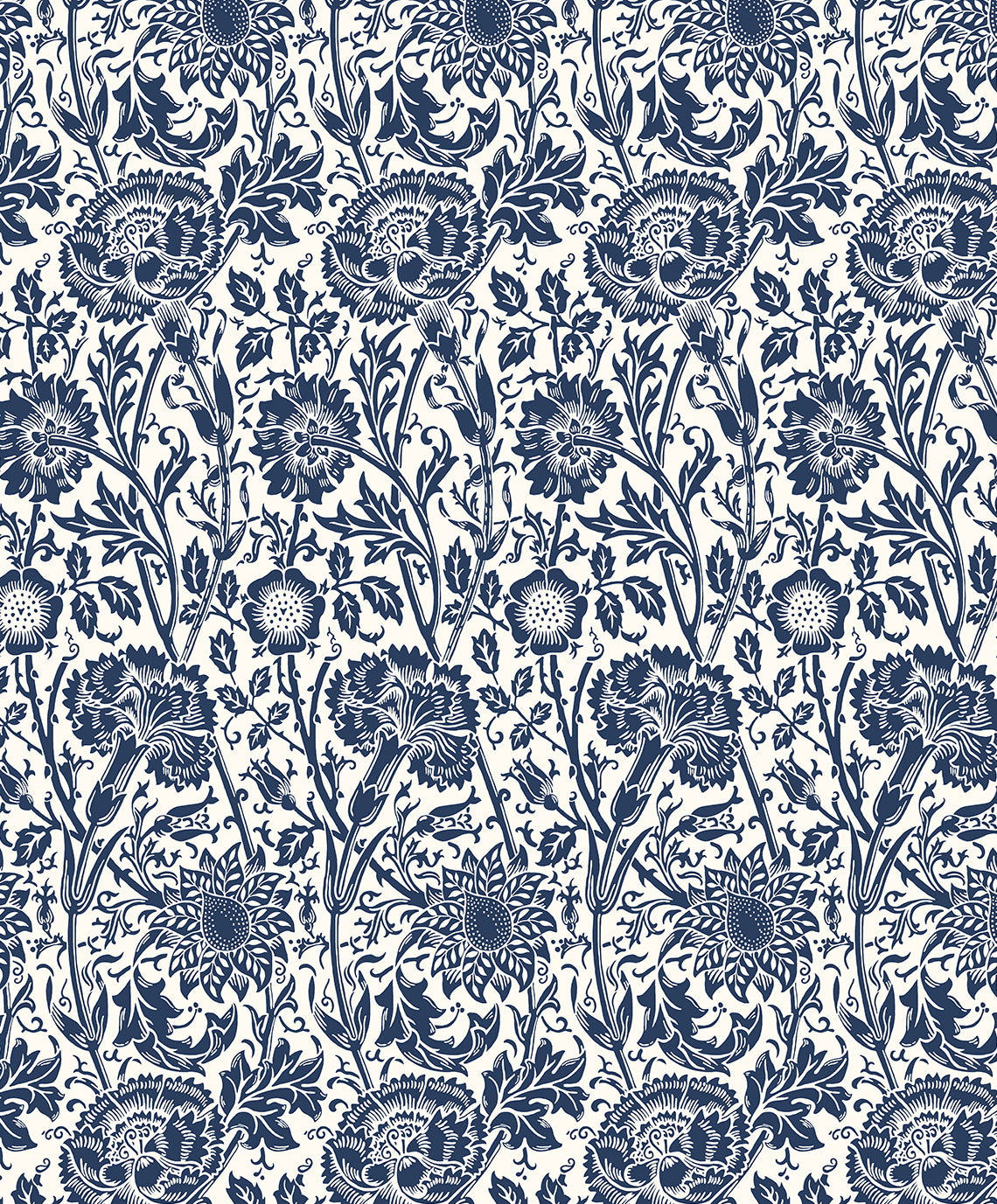 Etten Studios ET12502 Tonal Floral Trail Wallpaper