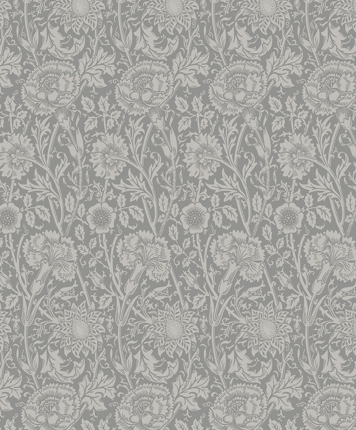 Etten Studios ET12507 Tonal Floral Trail Wallpaper
