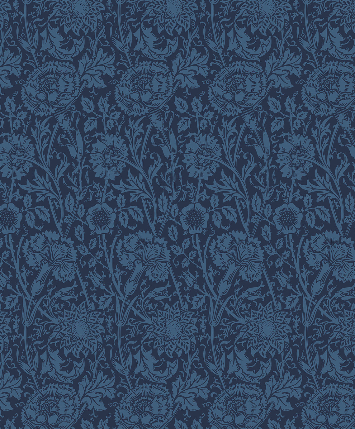 Etten Studios ET12512 Tonal Floral Trail Wallpaper