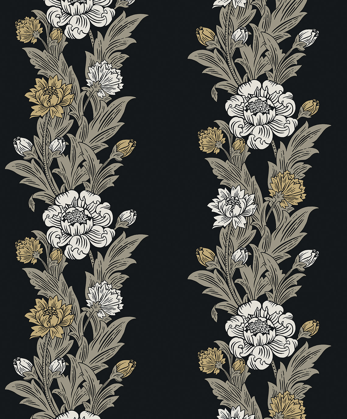 Etten Studios ET12700 Blooming Stripe Wallpaper