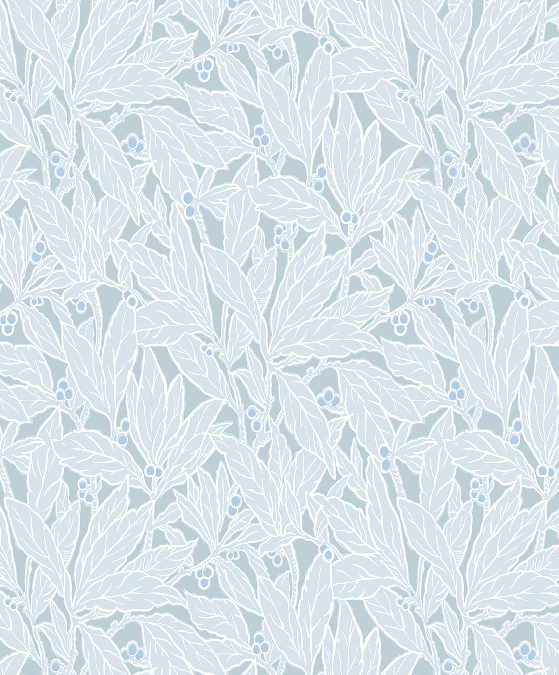 Etten Studios ET12802 Leaf and Berry Wallpaper