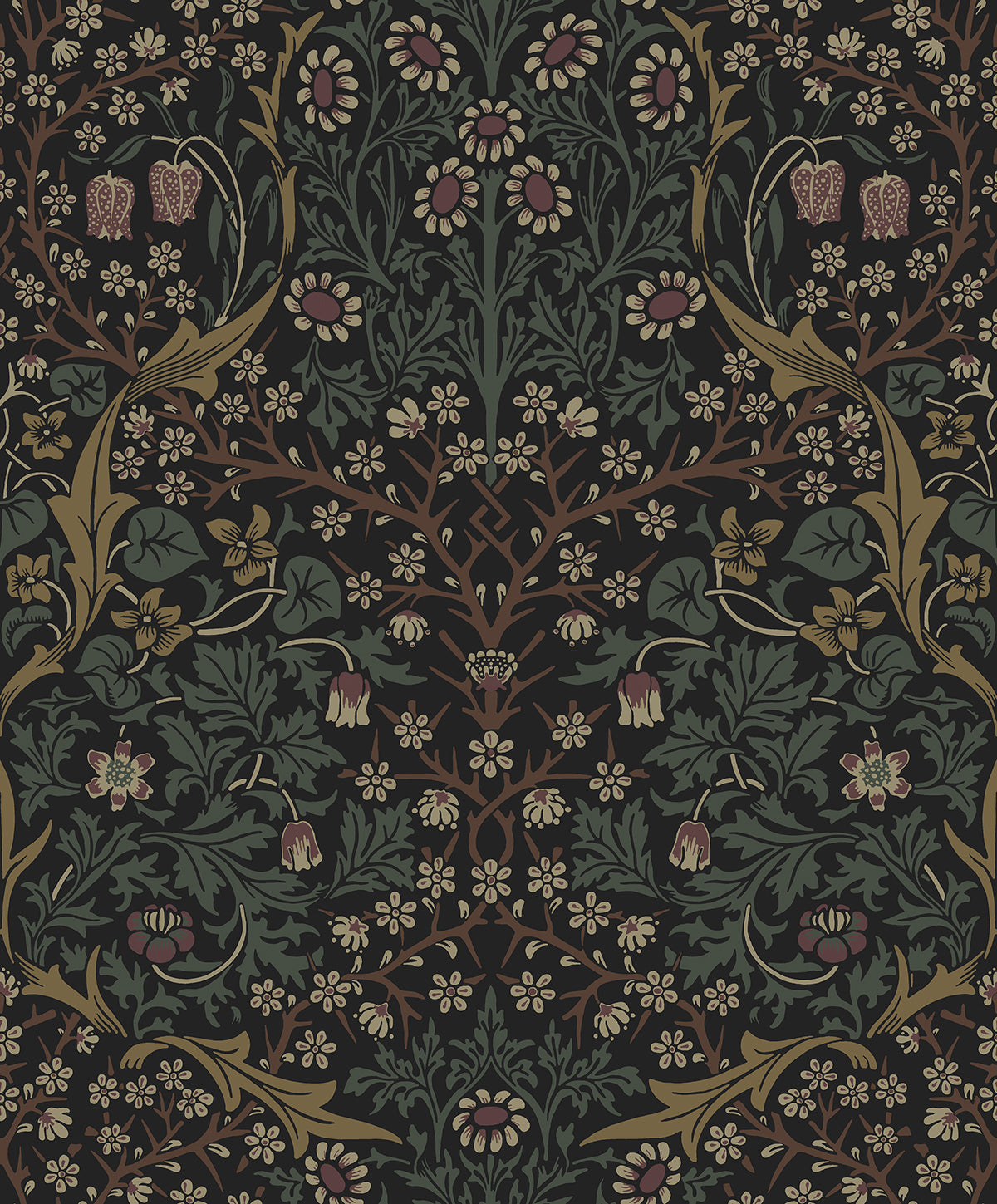 Etten Studios ET13216 Victorian Floral Wallpaper