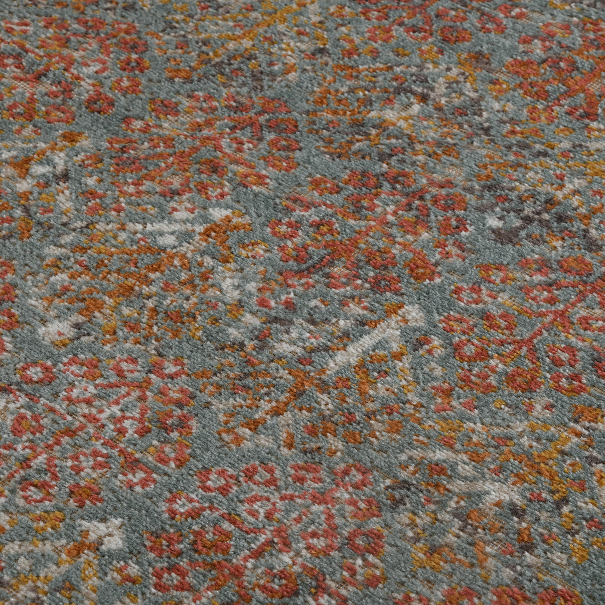 Amer Rugs ETE-15 Eternal Farmhouse Bordered /Rust Area Rug