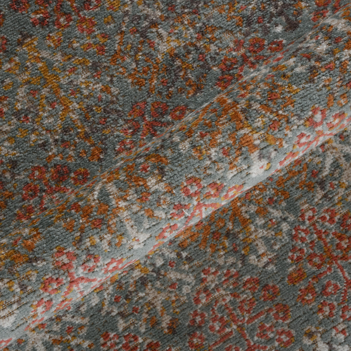 Amer Rugs ETE-15 Eternal Farmhouse Bordered /Rust Area Rug