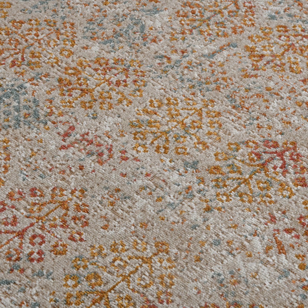 Amer Rugs ETE-16 Eternal Farmhouse Bordered /Rust Area Rug