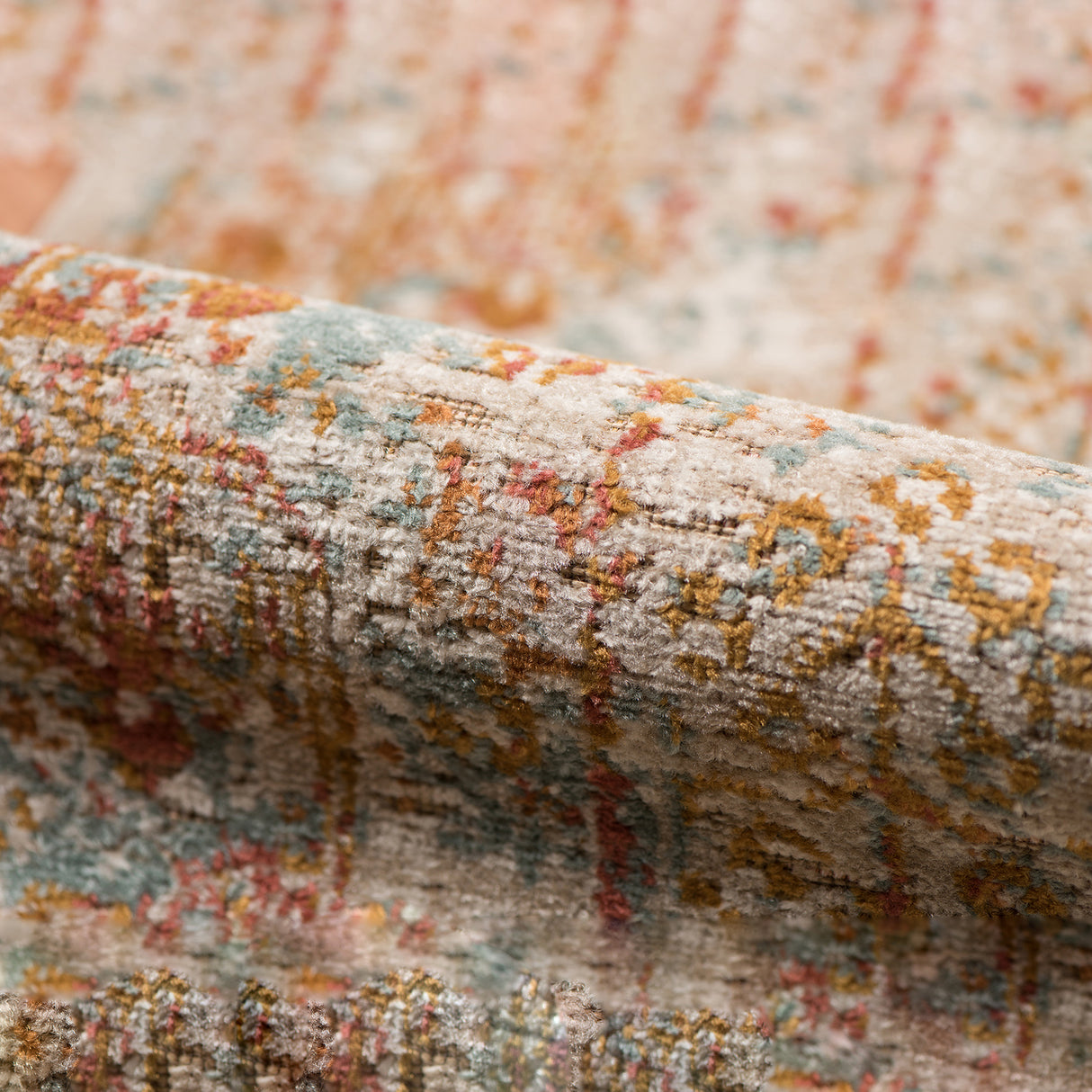 Amer Rugs ETE-16 Eternal Farmhouse Bordered /Rust Area Rug