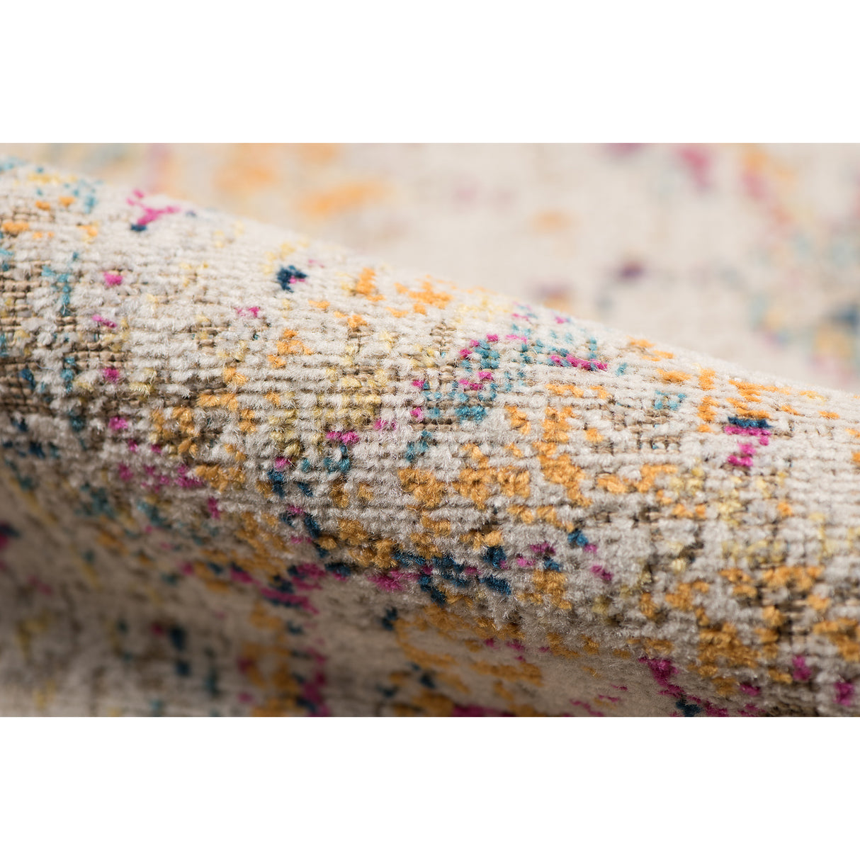 Amer Rugs ETE-2 Eternal Farmhouse Oriental /Yellow Area Rug