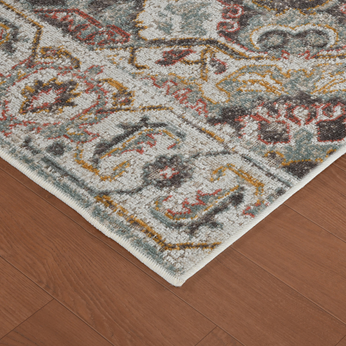 Amer Rugs ETE-20 Eternal Farmhouse Medallion /Sand Area Rug