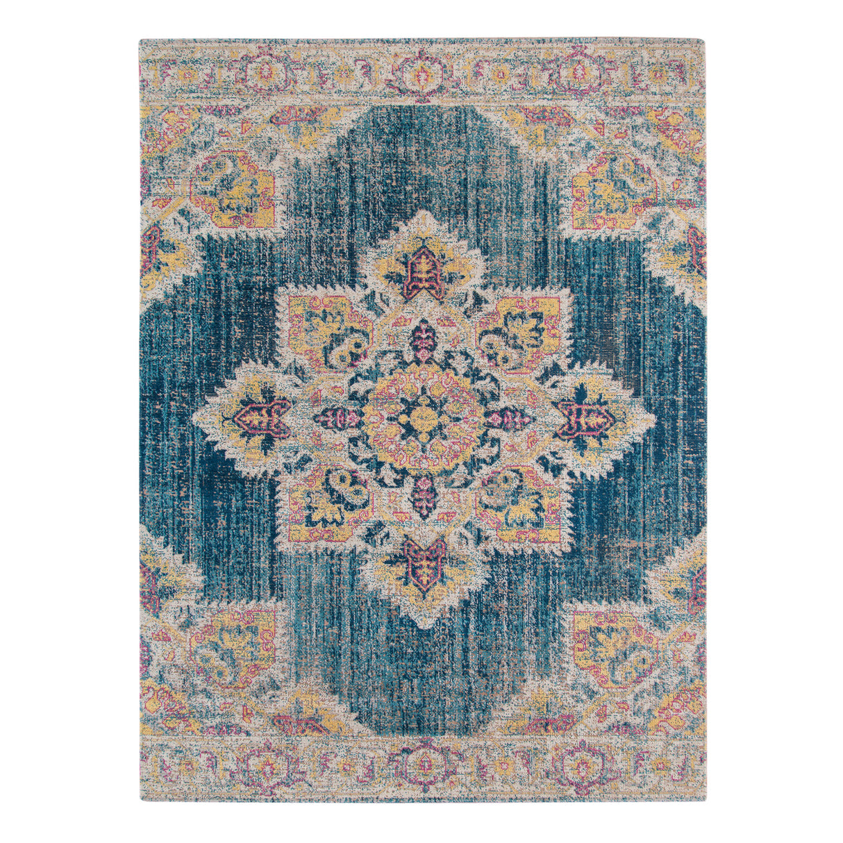Amer Rugs ETE-22 Eternal Farmhouse Medallion Area Rug