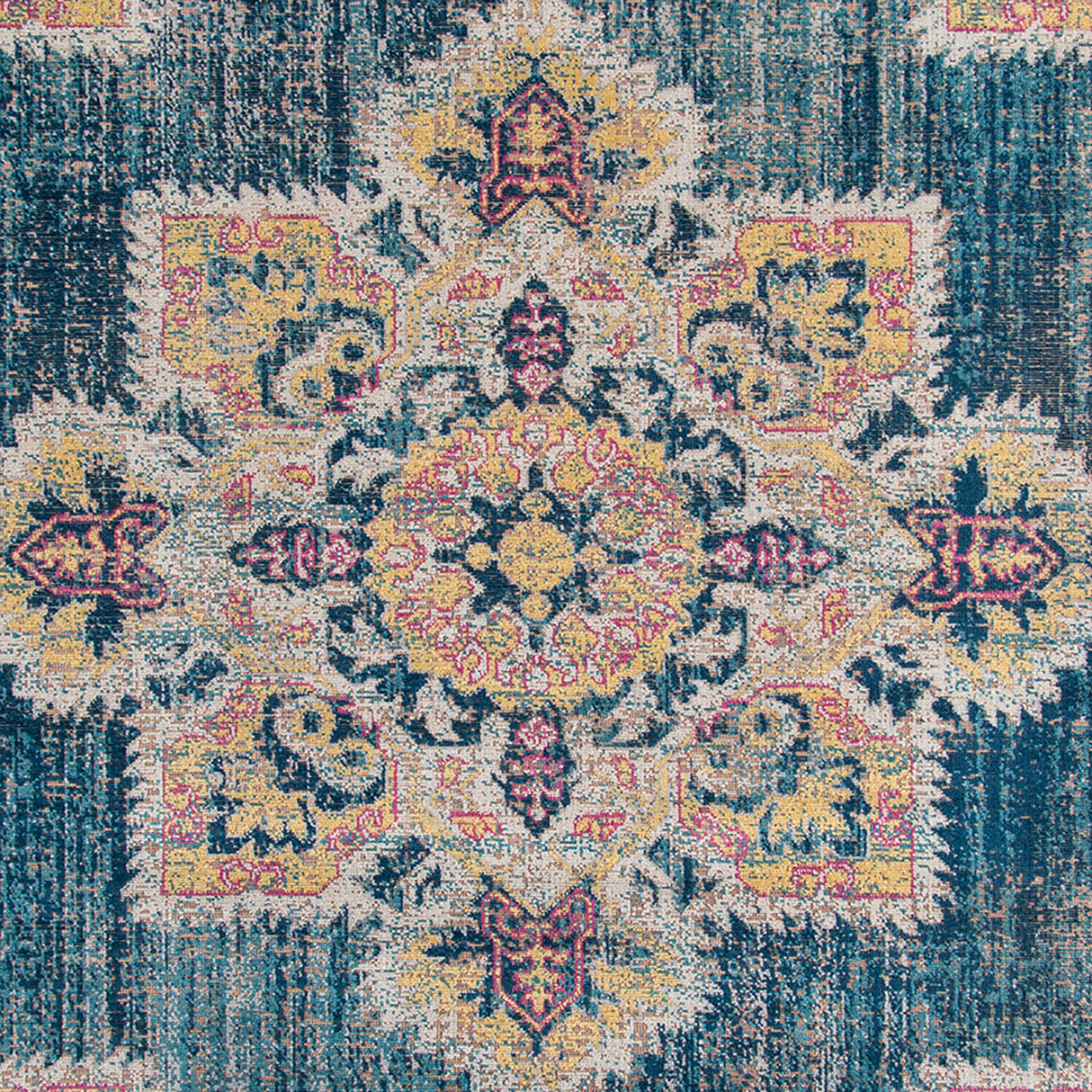 Amer Rugs ETE-22 Eternal Farmhouse Medallion Area Rug