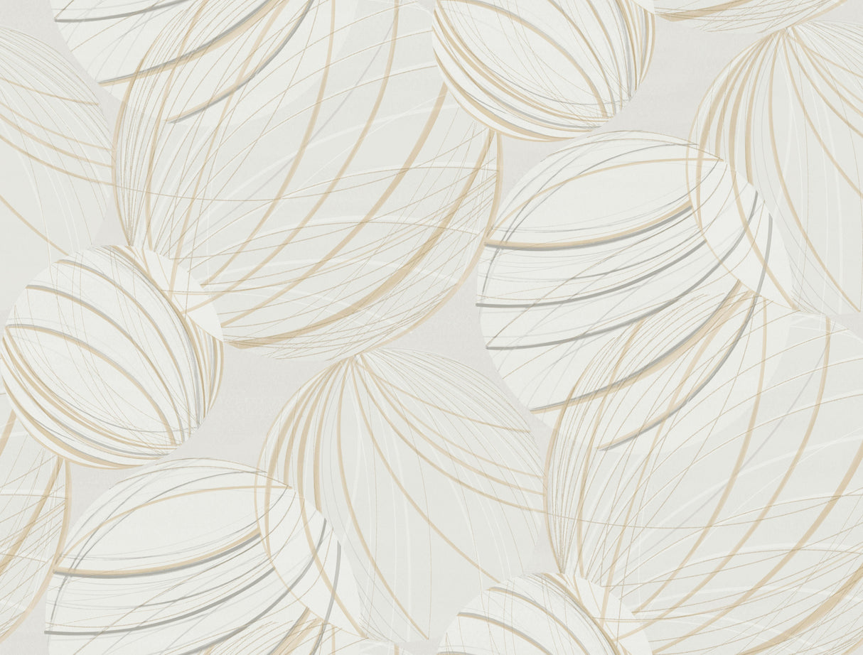 York EV3906 Floating Lanterns Blonde Wallpaper