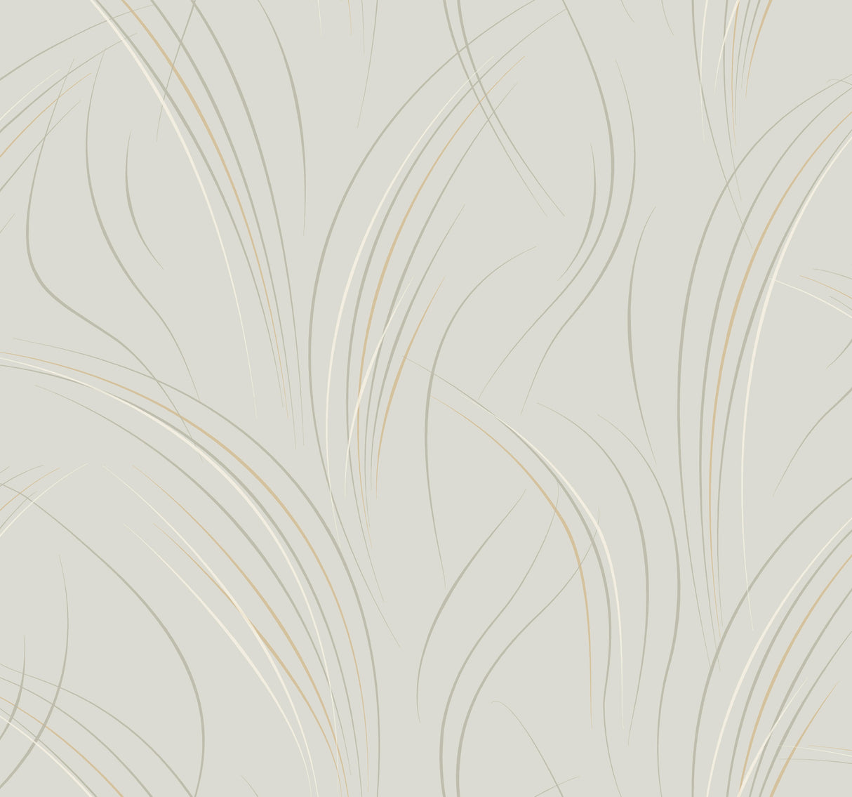 York EV3937 Graceful Wisp Blonde Wallpaper