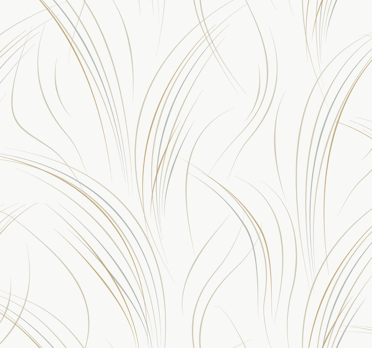York EV3939 Graceful Wisp White Wallpaper