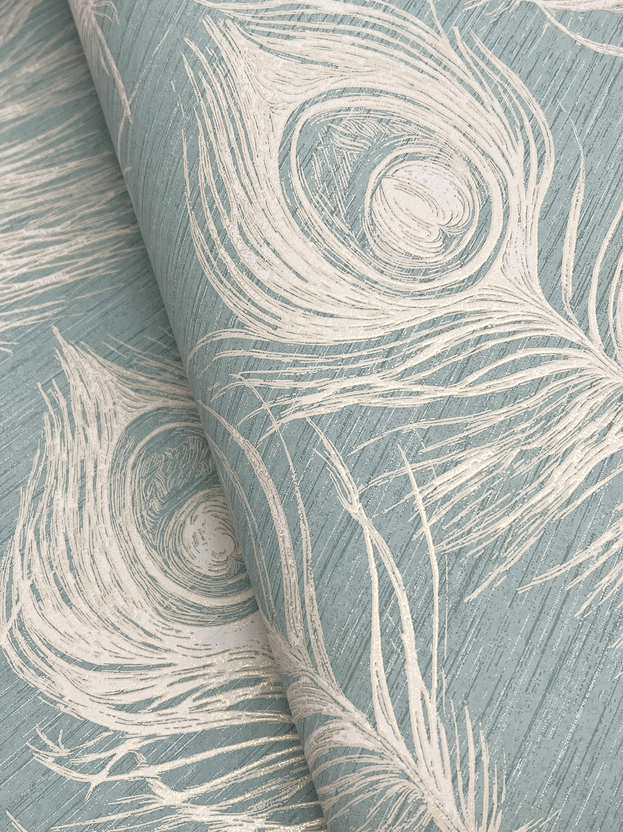 York EV3943 Regal Peacock Dark Teal Wallpaper