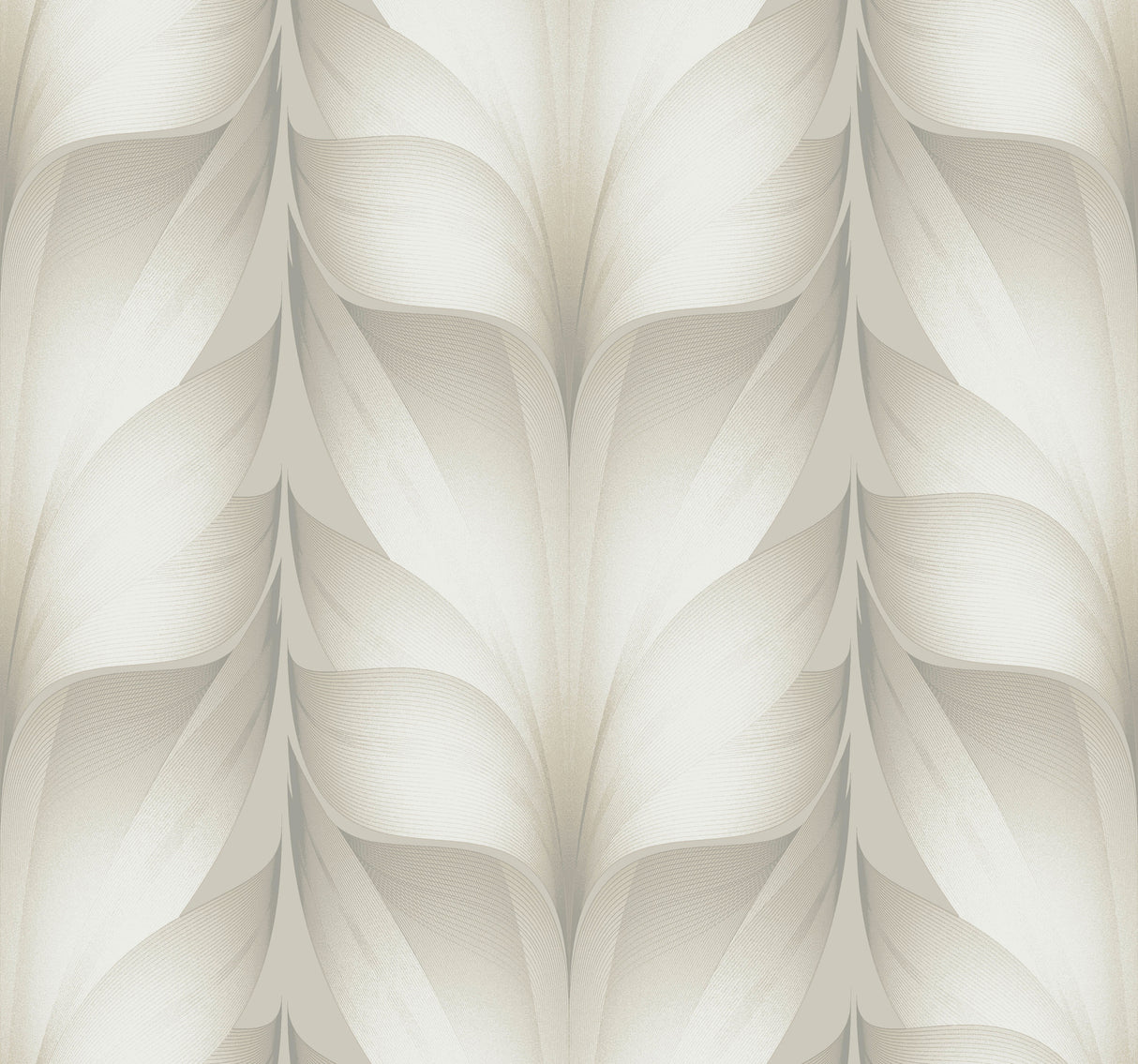 York EV3955 Lotus Light Stripe White Wallpaper
